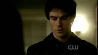 TVD_Damon Intimidates Elena_Tip For Later Be Careful Who You Invite In The House