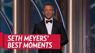 Seth Meyers Best Moments at the 2018 Golden Globes