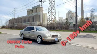 Mercedes OM606 Turbo Diesel Tuned 0-180+kmh Pulls