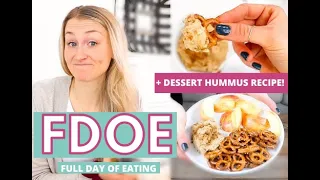 FDOE! | Intuitive Eating + Dessert Hummus Recipe!