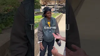 Homeless Woman In Tears After THIS Happened 🥹❤️