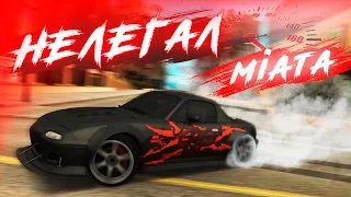 НЕЛЕГАЛ на BABY MIATA, ДНИЩЕ? / MTA DRIFT PARADISE