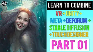 Create Stable Diffusion Images and Deforum Animations in VR with Unity and TouchDesigner - Part 1