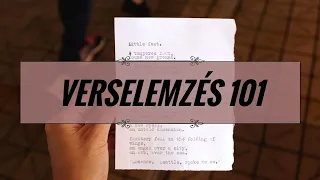 Verselemzés 101