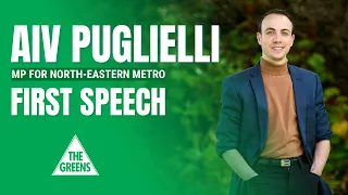 Aiv Puglielli MLC for North-Eastern Metro - First Speech