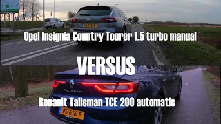 Renault Talisman versus Opel Insignia - which one is fastest? -Allesrondomauto's