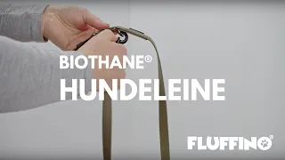 FLUFFINO® Hundeleine/Führleine aus BioThane® - Made in Germany