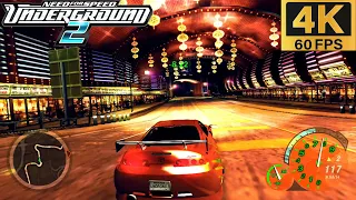 NFS: Underground 2 - Stage 3 - Part 5 - Toyota Supra - 4K 60FPS - Remastered