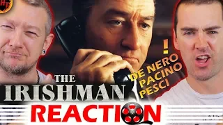 The Irishman Trailer REACTION - Netflix film ft- Robert De Niro