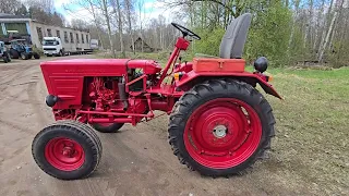 T-25 tractor walkaround