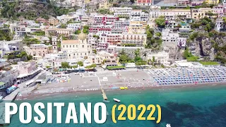 POSITANO 🍋 Amalfi Coast, Italy (spring) walking tour in 4k - HDR  [May 2022 ]