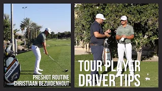DRIVER TIPS: Pre Shot Routine with Christiaan Bezuidenhout