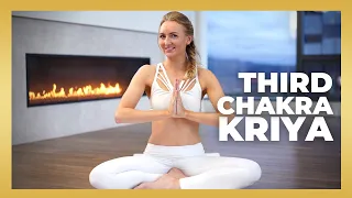 30 Min Third Chakra Kriya: Abdominal & Navel Strengthening Kriya | YOGA FOR ENERGY