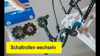 Schaltrollen tauschen - Shimano Schaltwerk