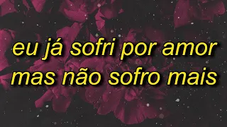 [ 1 HOUR ] eu já sofri por amor mas não sofro mais tiktok remix letralyrics