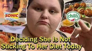 Amberlynn Reid Deciding She Is Not Sticking To Her Diet Today