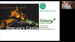 Virtual Tour: Halloween Party Dracula's Castle with Georgiana — brought to you by Girl Travel Tours