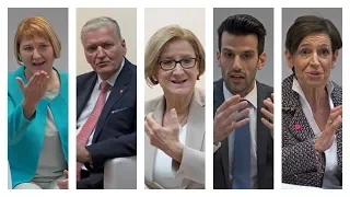 NÖN-Diskussion der Spitzenkandidaten zur Landtagswahl 2018