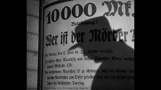 "m le maudit" - Fritz Lang (1931)