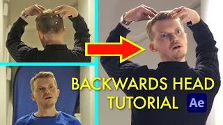 BACKWARDS HEAD effect tutorial! - After Effects