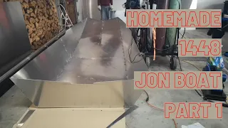 Homemade Jon Boat Build Part 1