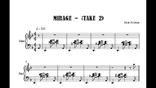 Oscar Peterson - Mirage (Transcription, New Version!)