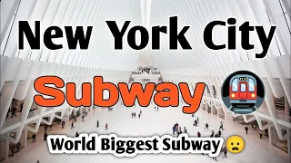 New York City Subway: World Biggest Subway 🚇.