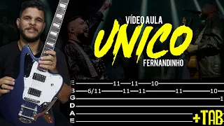 Único - Fernandinho na Guitarra | Vídeo Aula Dguide