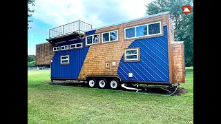 The Tiny House DREAM | Full Video Tour | Rooftop Deck