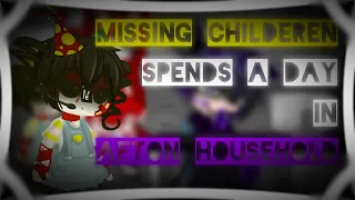 || Missing Childerens spends a Day with Afton's | Gacha Club | Afton Family | Disturbing Audio ||