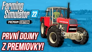 PRVNÍ DOJMY Z PREMIOVKY! | Farming Simulator 22 Premium Expansion #01