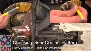 Differential Service - Checking Differential Tooth Contact Pattern