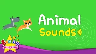 Kids Vocabulary - Animal Sounds - Various Animal Sounds- Learn English for kids -