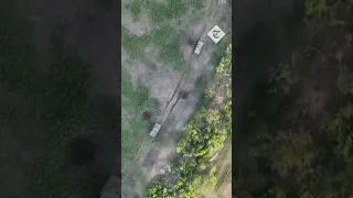 Ukrainian soldiers use improvised battle drones near Donetsk to stop the Russian advance