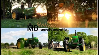 Gerestaureerde John Deere 1130 | Maaien schudden & Harken! | Sunset | Klarenbeek, NL