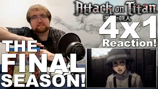 Attack on Titan (DUB) 4x1: "The Other Side of The Sea" | PREMIERE REACTION!!