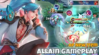 Allain Slayer Lane Pro Gameplay | New Item The Diminisher | Arena of Valor Liên Quân mobile CoT