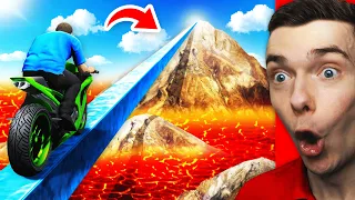 Crossing SECRET MOUNT CHILIAD BRIDGE In GTA 5 (Dangerous)