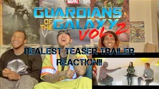 Guardians of the Galaxy Vol. 2 Teaser Trailer Realest Reaction!