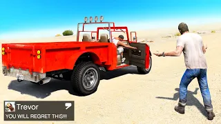 I Stole TREVOR'S CAR in GTA 5! (BAD IDEA)