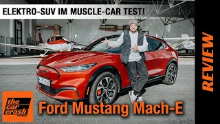 Ford Mustang Mach-E (2021) 💥 Elektro-SUV im Muscle-Car TEST! 🐎💨 Fahrbericht | Review | 0-180 km/h