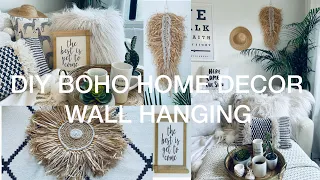 3 Boho DIY Home Decor/ Wall Hanging