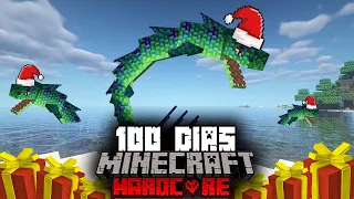 🎁Sobreviví 100 Días en la NAVIDAD MAS ATERRADORA en Minecraft HARDCORE...Esto fue lo que Pasó