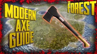 How to get the Modern Axe In 5 Minutes | The Forest Tutorial