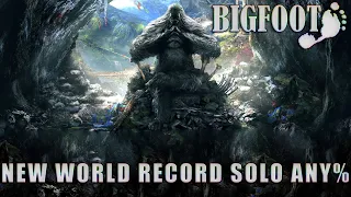 BIGFOOT - SPEEDRUN (SOLO ANY%)  NEW WR!! 18:28.33