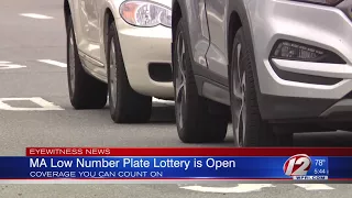 Massachusetts License Plate Lottery