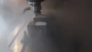 Milling process cooling CO2