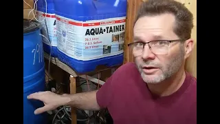 Off grid water system, Overview. Indoor, small scale setup.