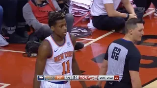 Knicks highlights from young core vs Raptors (Mitchell Robinson, Kevin Knox, Ntilikina, Dotson)