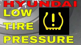 How to Reset the Tire/Tyre Pressure Warning HYUNDAI @CarGuruDIY  #cargurudiy #CarGuruDIY